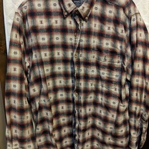 Flannel button down.